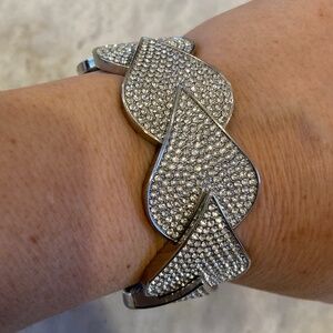 I.N.C. Silver & Crystal Bracelet